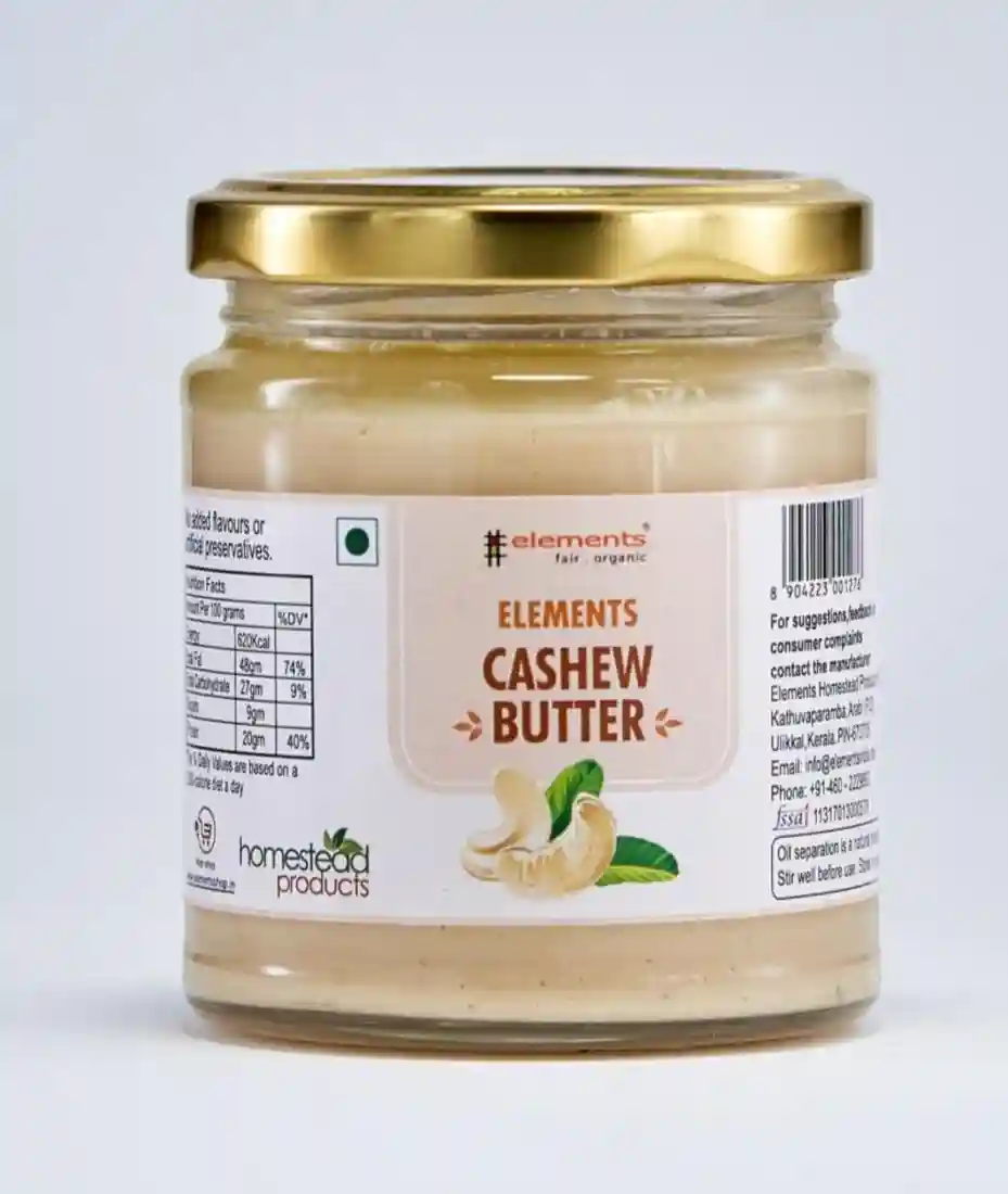 Elements Cashew Butter 190 gm