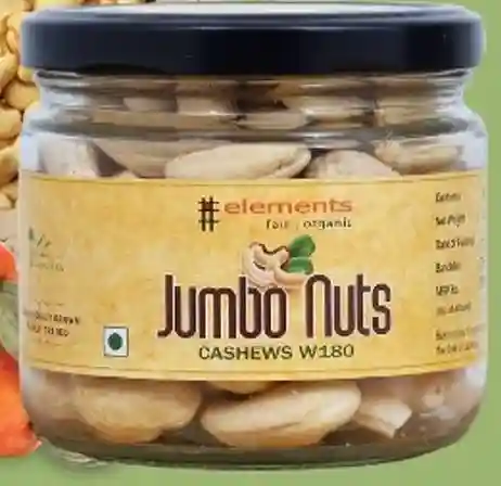 Elements Cashew W180 - 175 gm